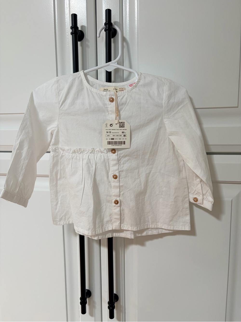 Zara baby girl blouse top